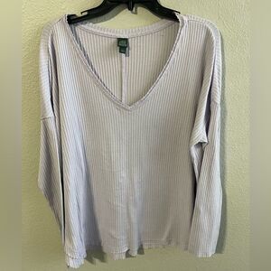 ❤️Wild Fable Ribbed V-Neck Top